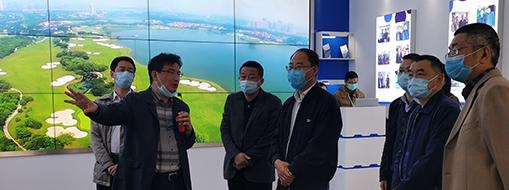 合肥市人大常委會副主任孔向陽一行蒞臨中水三立調(diào)研