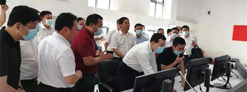 湖北省委常委、省委統(tǒng)戰(zhàn)部部長(zhǎng)爾肯江·吐拉洪一行到大垸子泵站項(xiàng)目檢查指導(dǎo)工作