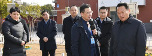 ?省委常委、市委書記虞愛華蒞臨中水三立調(diào)研指導(dǎo)