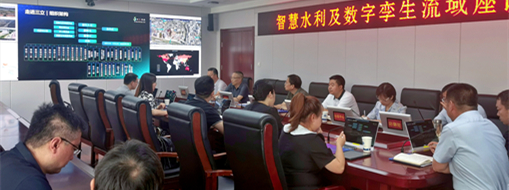 ?安徽省政協(xié)農(nóng)業(yè)和農(nóng)村委員會副主任、中水三立總裁李兵率隊赴甘肅省水利廳交流學(xué)習(xí)