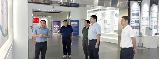 ?協(xié)同創(chuàng)新，安徽省生態(tài)環(huán)境集團(tuán)黨委書記、董事長(zhǎng)羅太忠一行赴中水三立調(diào)研指導(dǎo)